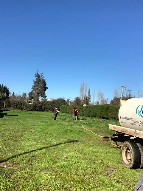Quimalva en terreno: Succión en terreno